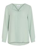 VILA VILUCY HIGH LOW SHIRT, Silt Green, highres - 14044253_SiltGreen_001.jpg
