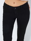 Noisy May NMALLIE LOW WAISTED SKINNY FIT JEANS, Black, highres - 27024946_Black_006.jpg