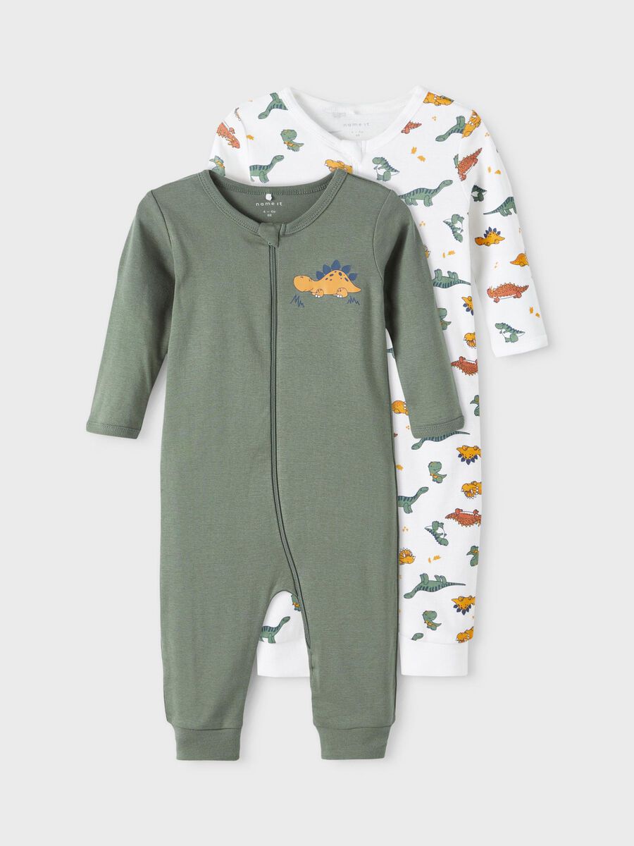 name it DINOSAURIE 2-PACK PYJAMAS, Laurel Wreath, highres - 13206295_LaurelWreath_003.jpg