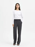 Selected WOVEN WIDE-LEG TROUSERS, Dark Grey Melange, highres - 16089909_DarkGreyMelange_005.jpg