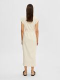 Selected CAP SLEEVE ROBE MI-LONGUE, Birch, highres - 16089879_Birch_004.jpg