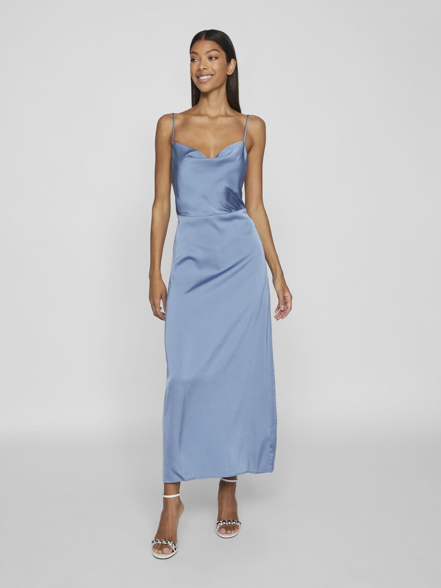 VILA VIRAVENNA STRAP OCCASION DRESS, Coronet Blue, highres - 14085601_CoronetBlue_003.jpg