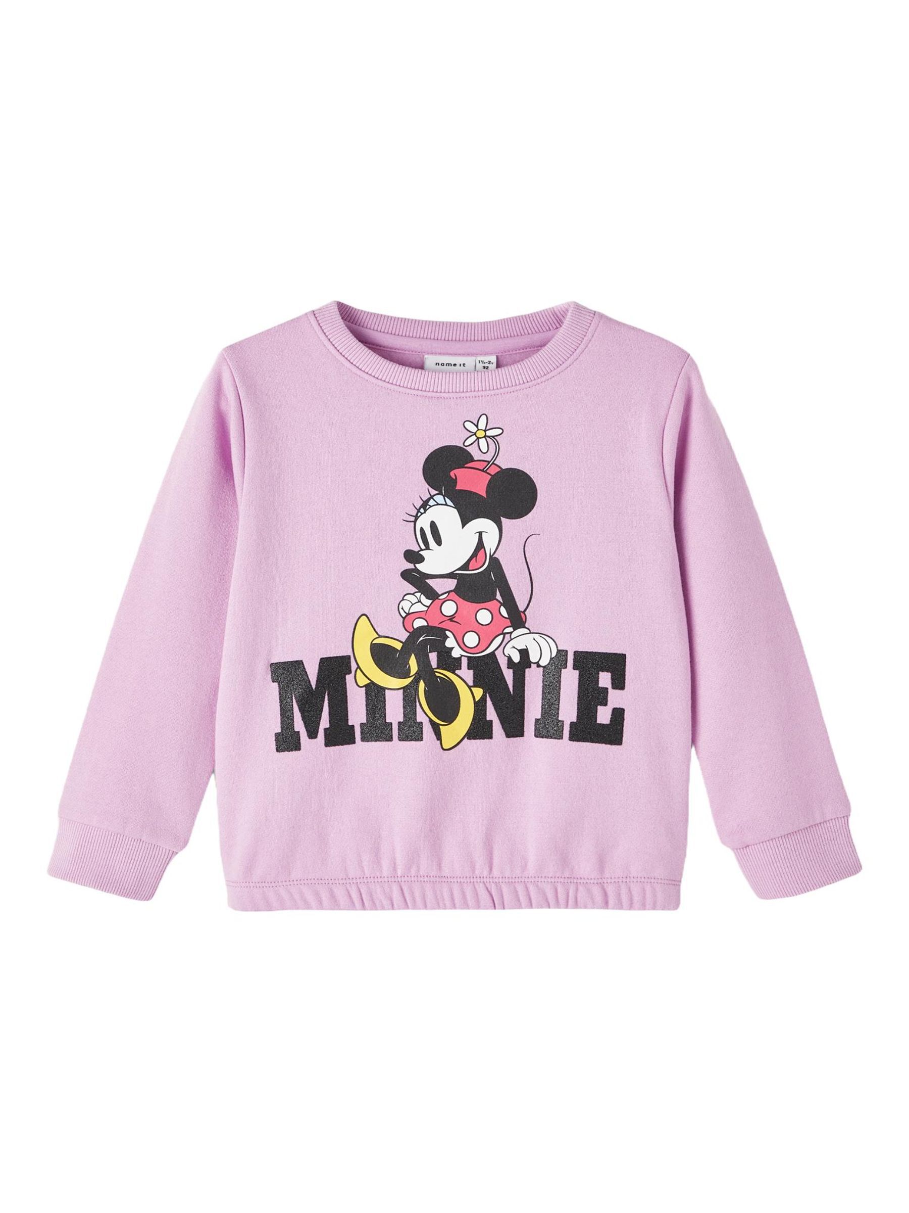DISNEY MINNIE MOUSE SWEATSHIRT from name it mini Purple The
