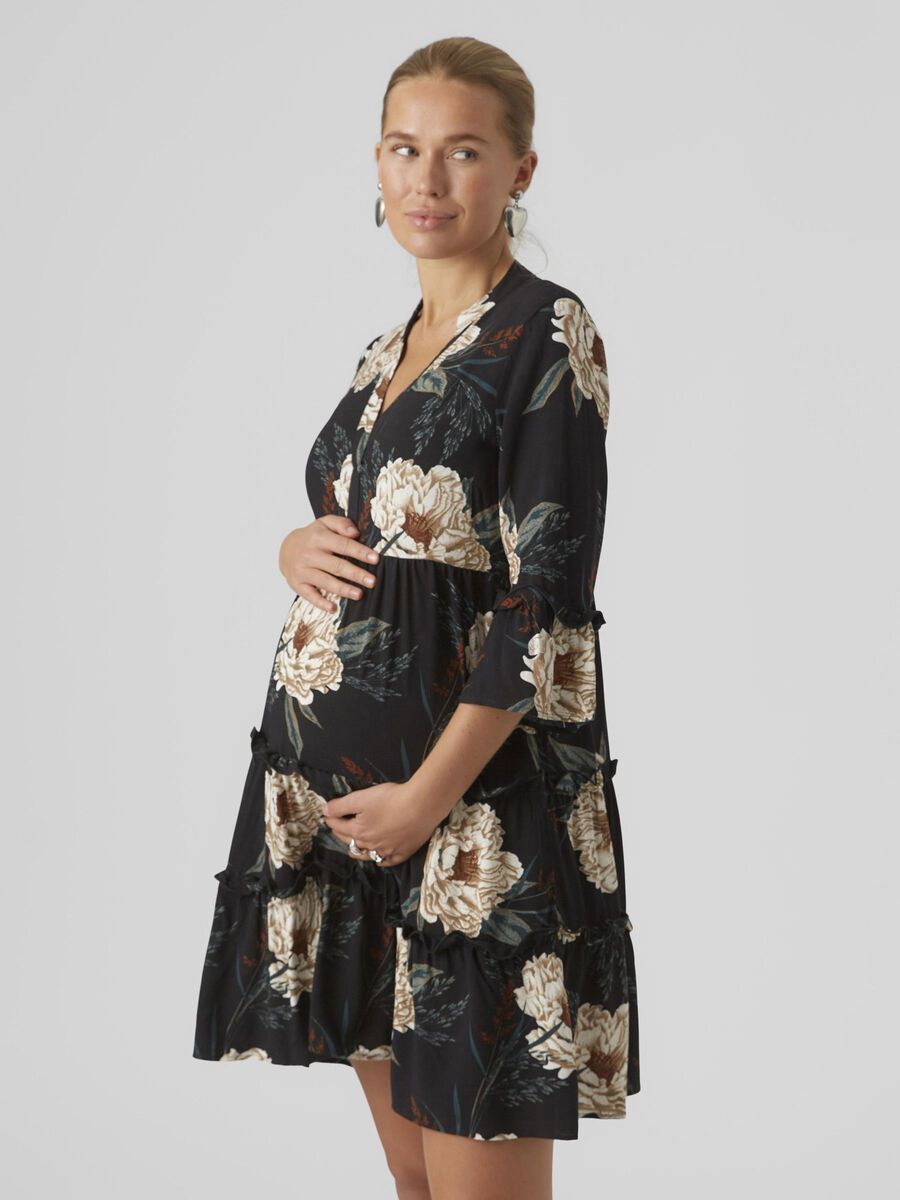 Mama.licious VMMEASY MATERNITY DRESS DRESS, Black, highres - 20019641_Black_1072587_003.jpg
