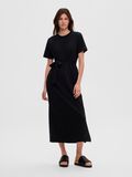 Selected SHORT SLEEVED MIDI DRESS, Black, highres - 16089880_Black_008.jpg