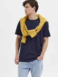 Selected REGULAR T-SHIRT, Navy Blazer, highres - 16087842_NavyBlazer_008.jpg