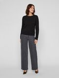 VILA VIDALO BASIC KNITTED PULLOVER, Black, highres - 14082767_Black_005.jpg