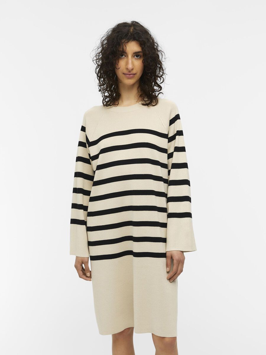 OBJECT OBJESTER KNITTED DRESS, Sandshell, highres - 23042819_Sandshell_1063376_003.jpg