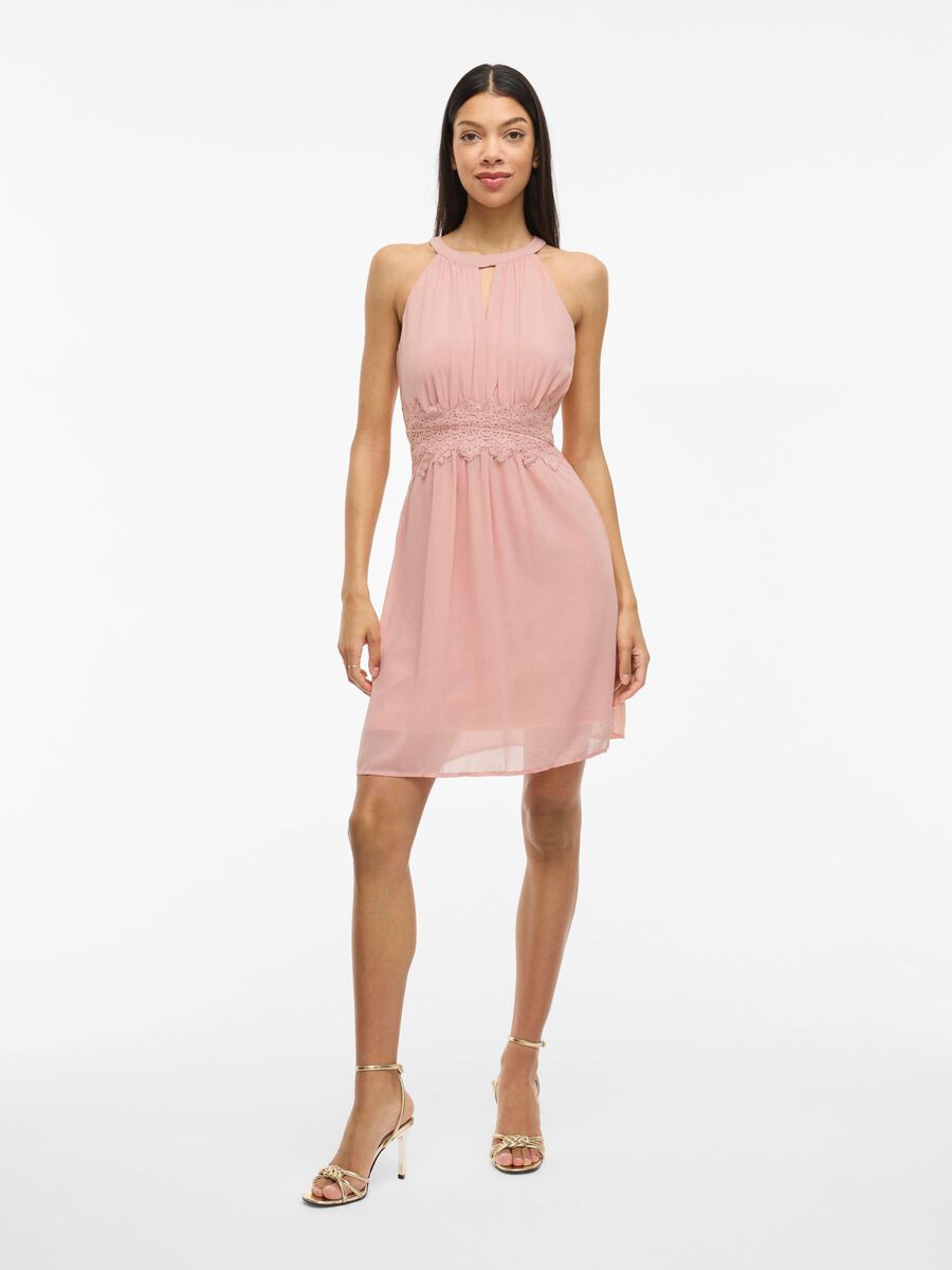VILA HALTER NECK MINI DRESS, Misty Rose, highres - 14057364_MistyRose_1038579_003.jpg