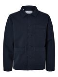 Selected MANCHES LONGUES SURCHEMISE, Navy Blazer, highres - 16090176_NavyBlazer_001.jpg