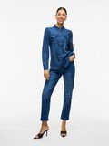 VILA VIBISTA FICKA JEANSSKJORTA, Dark Blue Denim, highres - 14033008_DarkBlueDenim_604568_005.jpg