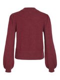 VILA À COL MONTANT PULL EN MAILLE, Cabernet, highres - 14084179_Cabernet_1038771_002.jpg