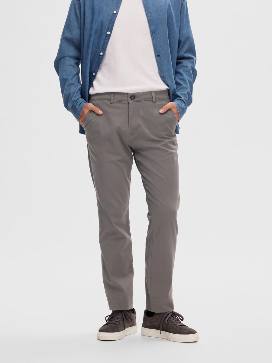 Selected 175 SLIM FIT FLEX CHINOS, Granite Grey, highres - 16087663_GraniteGrey_003.jpg