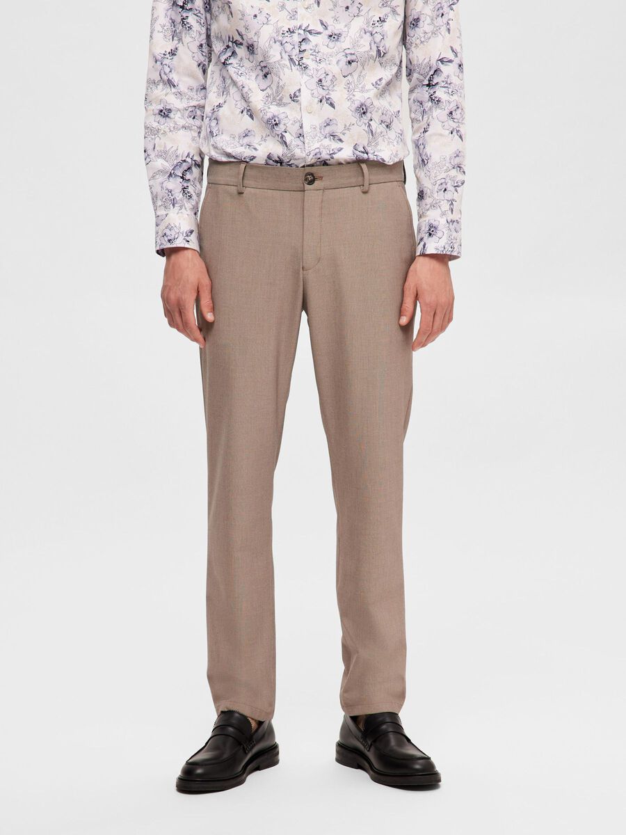 Selected 175 COUPE SLIM PANTALON, Sand, highres - 16090460_Sand_003.jpg