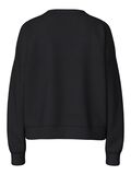 Pieces PCCHILLI SWEATSHIRT, Black, highres - 17113432_Black_002.jpg