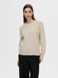 Selected LONG-SLEEVED KNITTED JUMPER, Birch, highres - 16074482_Birch_773866_003.jpg