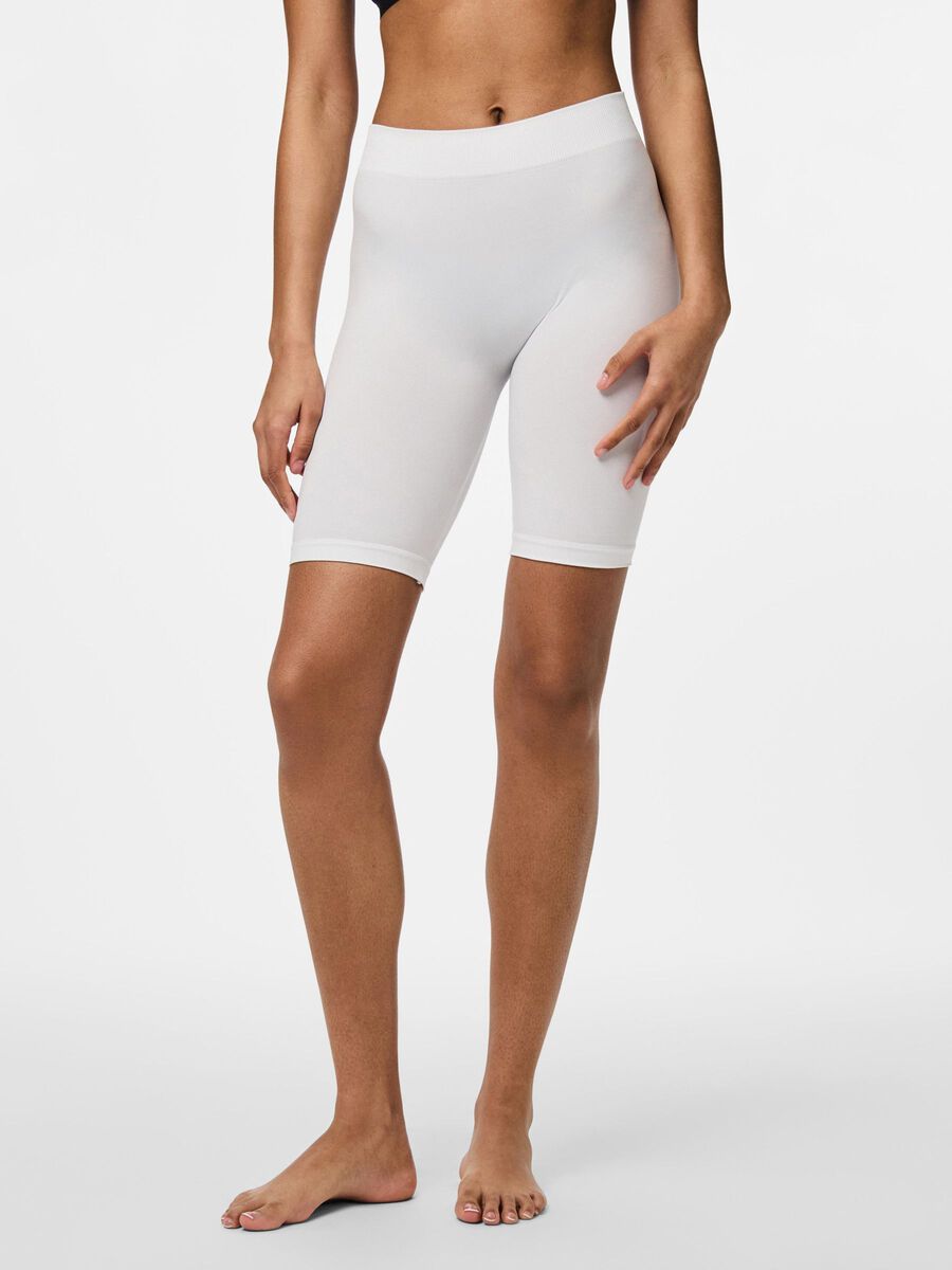 Pieces PCLONDON  BIKE SHORTS, Bright White, highres - 17039418_BrightWhite_003.jpg