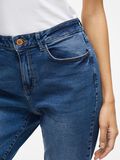 VILA MID-RISE STRAIGHT FIT JEANS, Medium Blue Denim, highres - 14080228_MediumBlueDenim_007.jpg