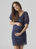 Mama.licious MLMIVANA MATERNITY DRESS LACE DRESS, Navy Blazer, highres - 20018204_NavyBlazer_003.jpg