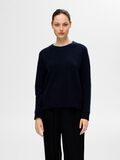 Selected LONG-SLEEVED KNITTED JUMPER, Dark Sapphire, highres - 16074482_DarkSapphire_773866_003.jpg