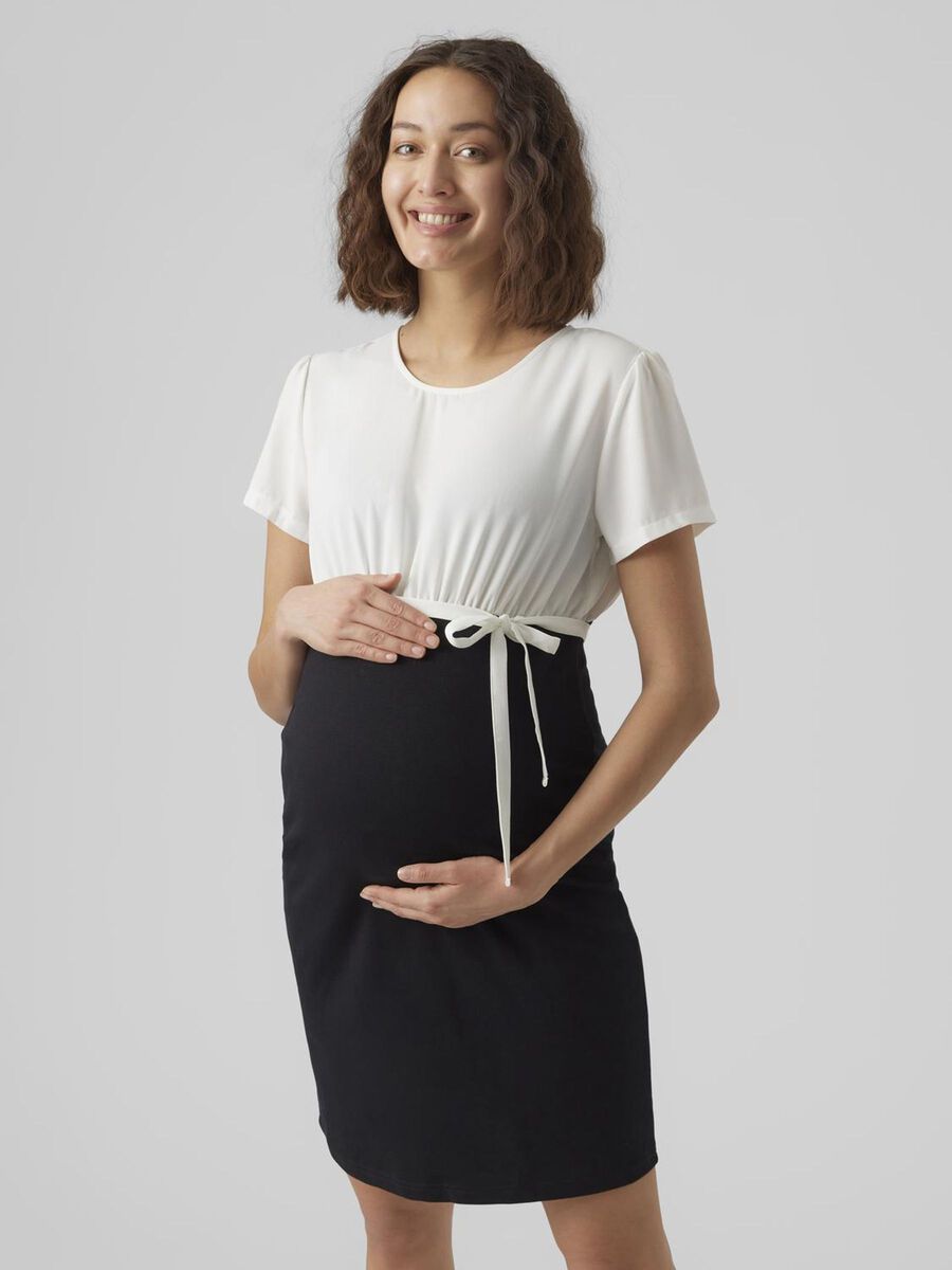 Mama.licious MLLIVA MATERNITY DRESS DRESS, Black, highres - 20019252_Black_1056689_003.jpg