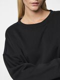 Pieces PCCHILLI SWEATSHIRT, Black, highres - 17113432_Black_006.jpg