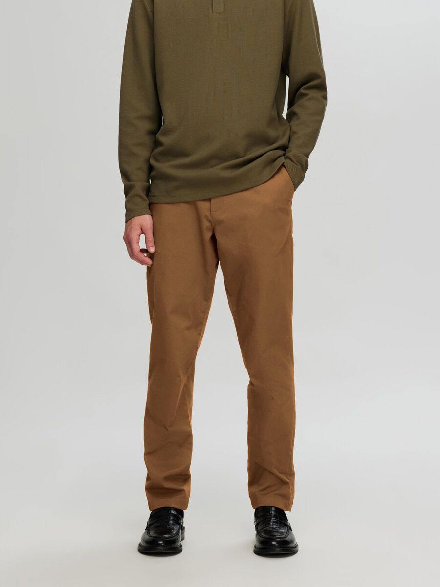 Selected 175 SLIM FIT FLEX CHINOS, Monks Robe, highres - 16087663_MonksRobe_003.jpg