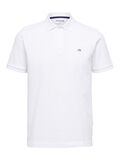 Selected KLASSISCHES POLO SHIRT, Bright White, highres - 16087839_BrightWhite_001.jpg