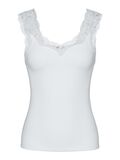 Pieces PCBARBERA DENTELLE TOP, Bright White, highres - 17106017_BrightWhite_001.jpg