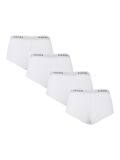 Pieces PCLOGO LADY BOXER SHORTS, Bright White, highres - 17106857_BrightWhite_002.jpg