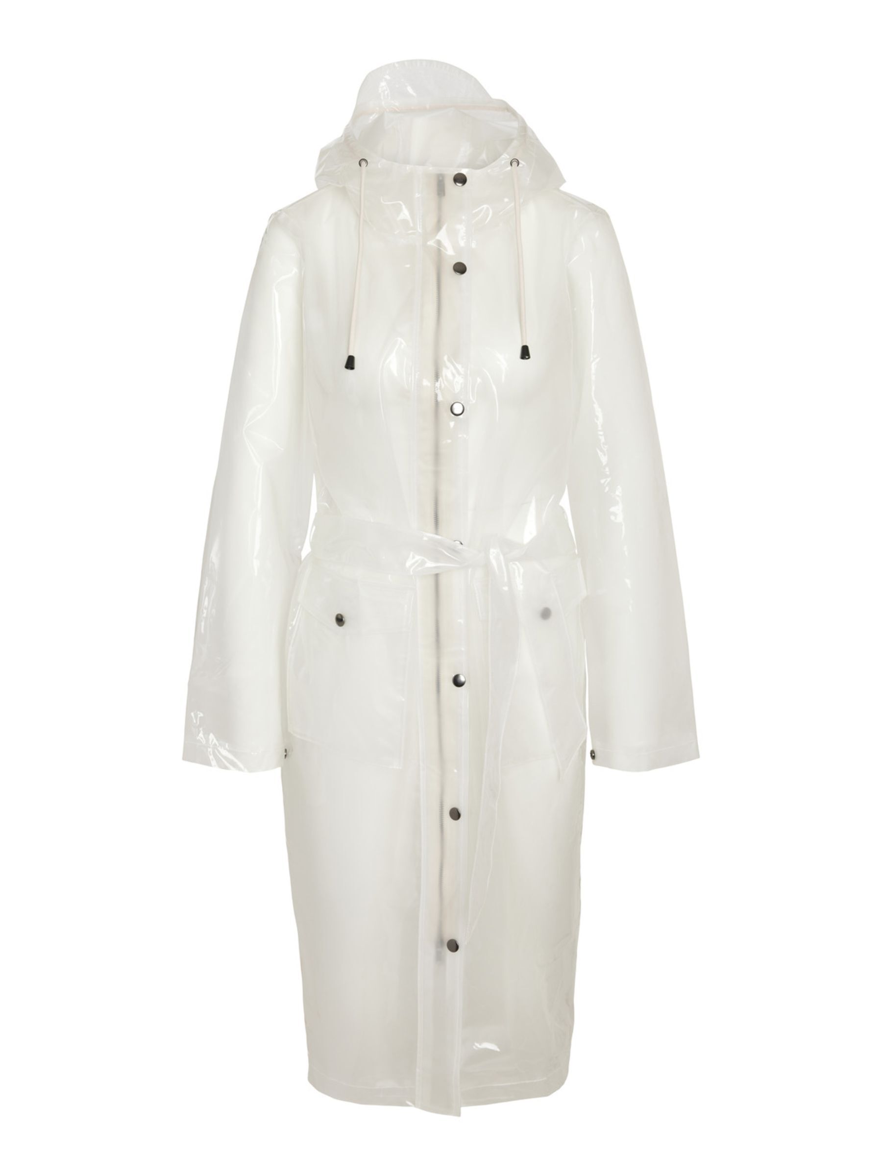 White raincoat sale
