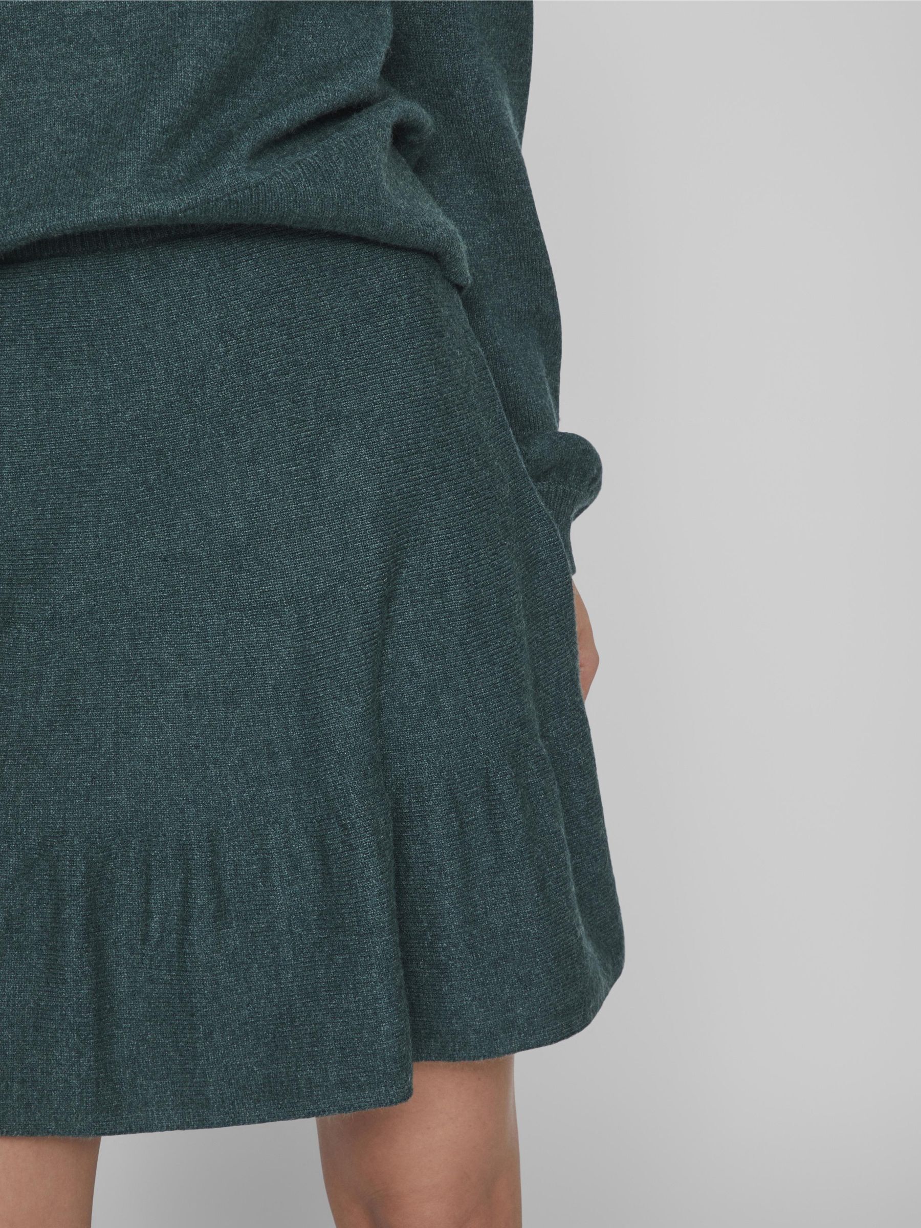 KNIT MINI SKIRT from VILA Green The Founded
