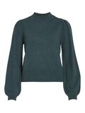 VILA HIGH NECK KNITTED PULLOVER, Ponderosa Pine, highres - 14084179_PonderosaPine_1038771_001.jpg