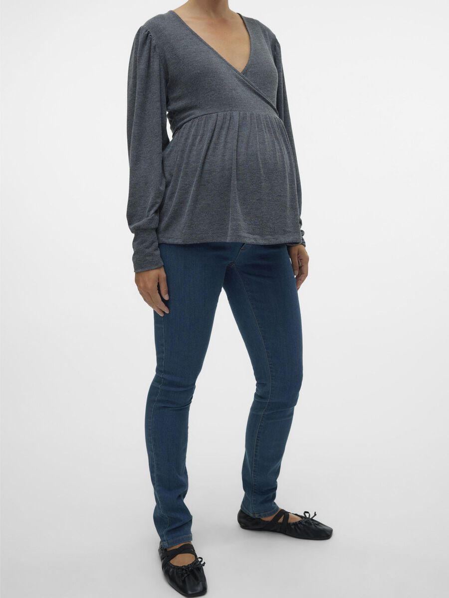 Mama.licious JEANS SLIM FIT JEAN SLIM, Medium Blue Denim, highres - 20011908_MediumBlueDenim_003.jpg