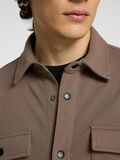 Selected KLASSISCHES OVERSHIRT, Morel, highres - 16085115_Morel_006.jpg