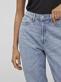 VILA VIKELLY HØJ TALJE STRAIGHT FIT JEANS, Light Blue Denim, highres - 14084730_LightBlueDenim_1038125_006.jpg