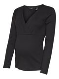 Mama.licious MATERNITY-TOP  TOP, Black, highres - 20018350_Black_001.jpg