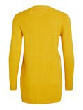 VILA VIRIL BASIC KNITTED CARDIGAN, Golden Rod, highres - 14044041_GoldenRod_593650_002.jpg