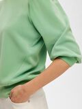 Selected PUFF SLEEVE SWEATSHIRT, Absinthe Green, highres - 16082379_AbsintheGreen_006.jpg