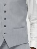 Selected VISCOSE BLEND SLIM FIT  WAISTCOAT, Light Grey Melange, highres - 16089406_LightGreyMelange_006.jpg