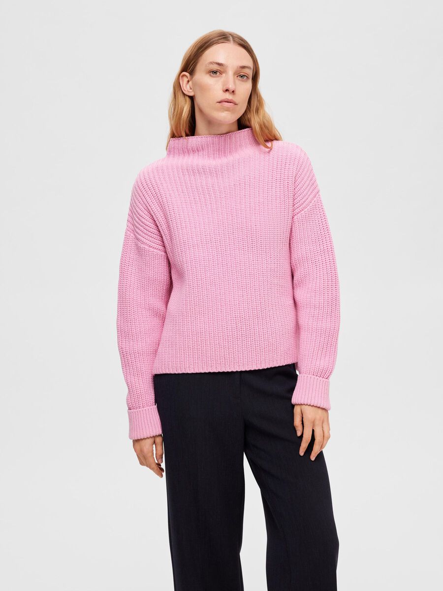 Selected OVERSIZE PULLOVER, Moonlite Mauve, highres - 16075489_MoonliteMauve_003.jpg