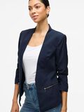 VILA VIJOY 3/4-ARM BLAZER, Navy Blazer, highres - 14058873_NavyBlazer_007.jpg