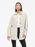 VILA VIKIMMI OVERSIZE  JACKET, Super Light Natural Melan, highres - 14067254_SuperLightNaturalMelan_003.jpg