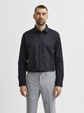 Selected LONG-SLEEVED SLIM FIT SHIRT, Black, highres - 16080200_Black_003.jpg