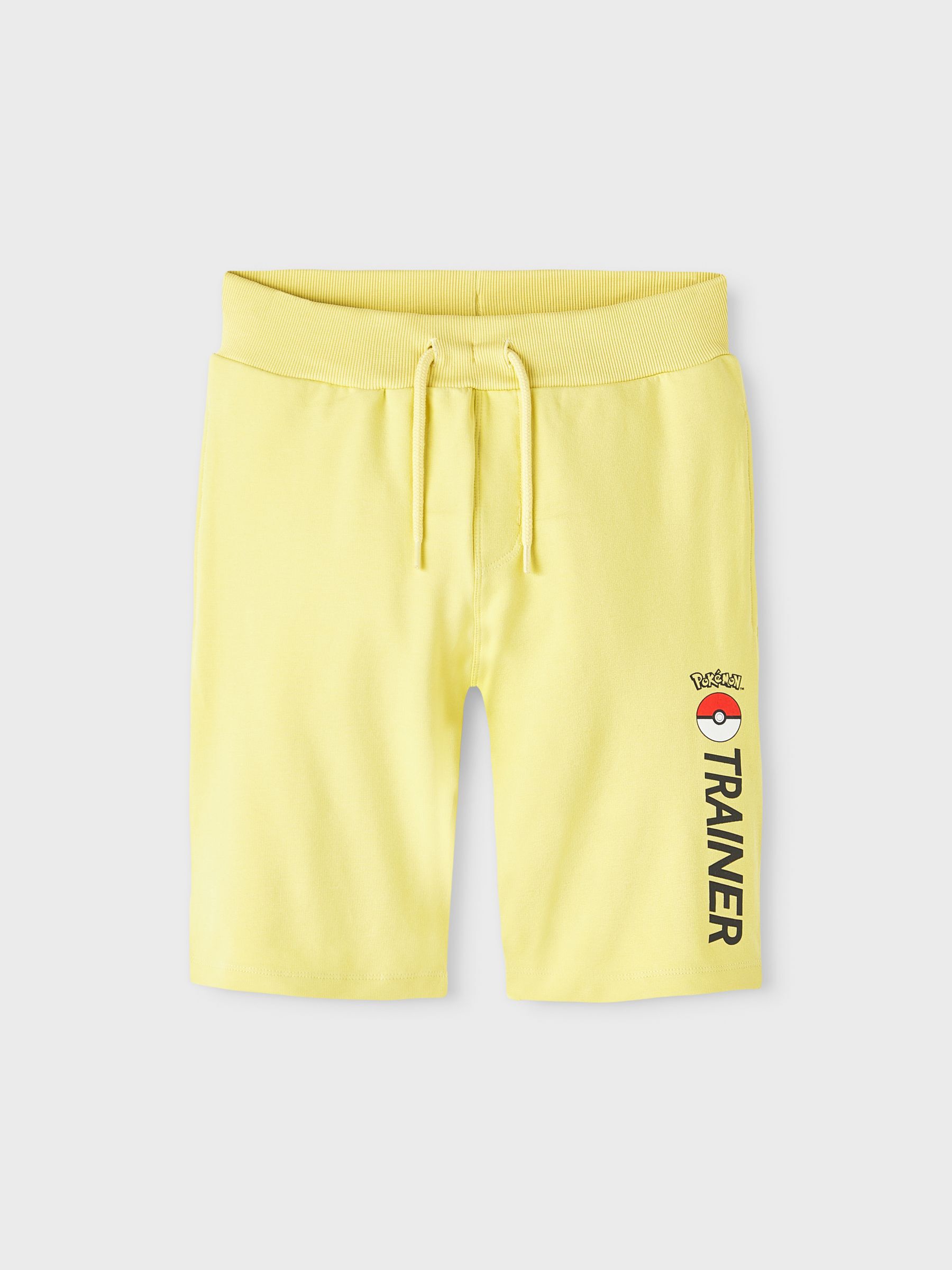 POKEMON LONG SWEAT SHORTS from name it kids Yellow The Founded