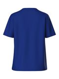 Pieces PCRIA COTTON T-SHIRT, Mazarine Blue, highres - 17140802_MazarineBlue_002.jpg