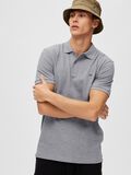 Selected KLASSISCHER POLO SHIRT, Medium Grey Melange, highres - 16087839_MediumGreyMelange_008.jpg