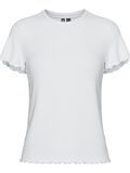 Pieces PCNICCA GERIBD T-SHIRT, Bright White, highres - 17120085_BrightWhite_001.jpg