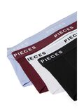 Pieces PCLOGO LADY 4ER-PACK BOXERSHORTS, Tawny Port, highres - 17106857_TawnyPort_1223839_004.jpg