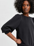 Selected PUFFÄRMAR SWEATSHIRT, Black, highres - 16082379_Black_006.jpg